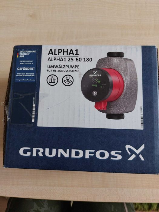Pompa de recirculare apa Grundfos Alpha1 25-60