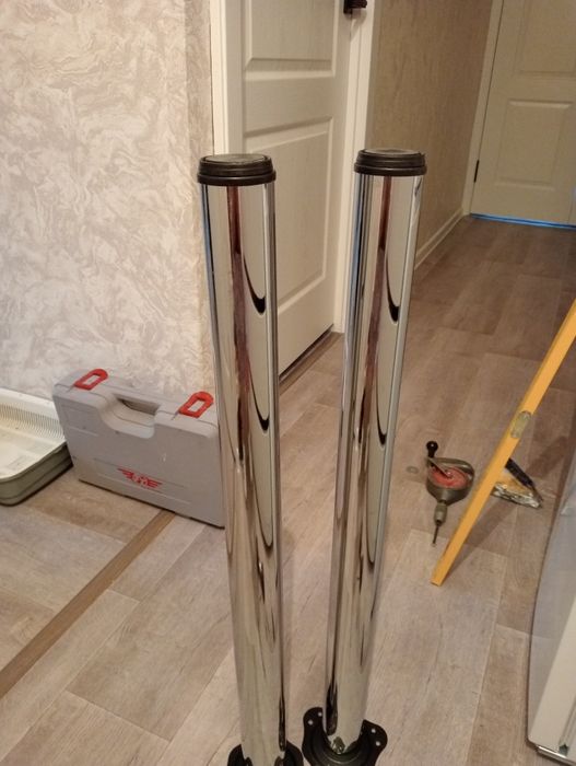 Ножка опора хром