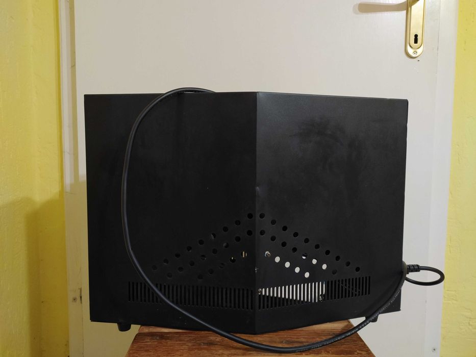 Машина за пламък с ЛЕД LED светлини и вентилатор