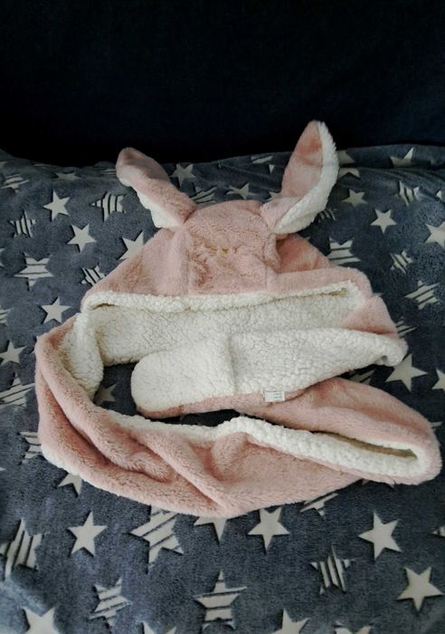 Подростковая зимняя шапочка 3 в 1.