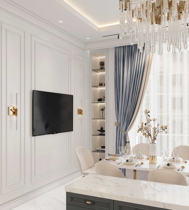 Дизайн интерьера под ключ от 7$ за кв.м.