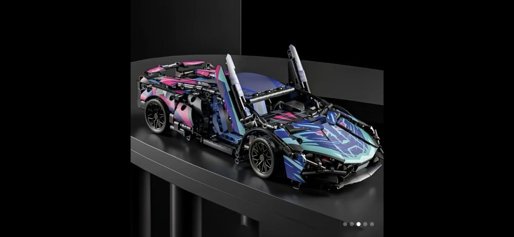 Kонструктор спортна кола тип LEGO Technic -