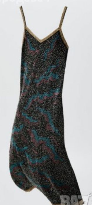 Рокля с пайети Зара