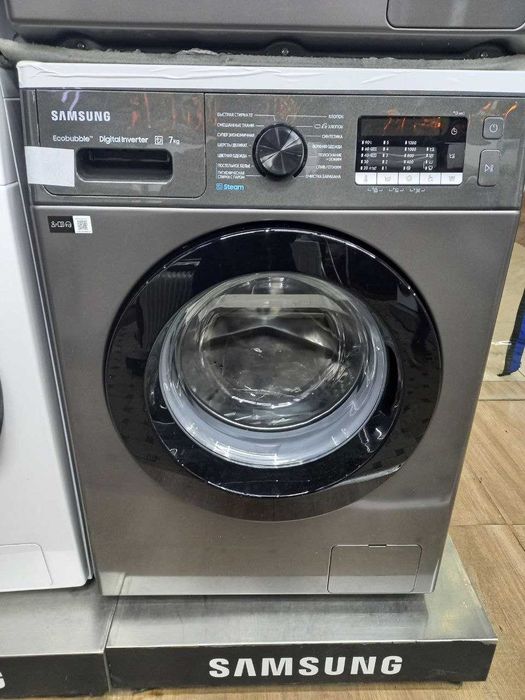 Стиральная машина SAMSUNG 7 кг WW70AG5S21CX Inverter Steam Eco Bubble