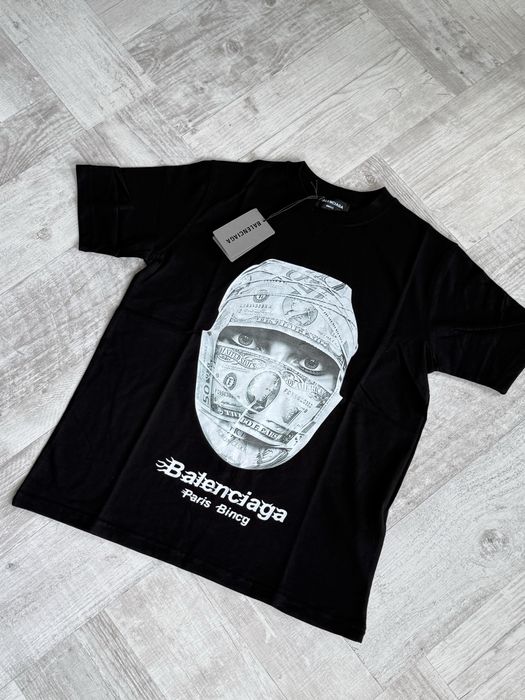 Tricou Balenciaga Amiri Cagula off white