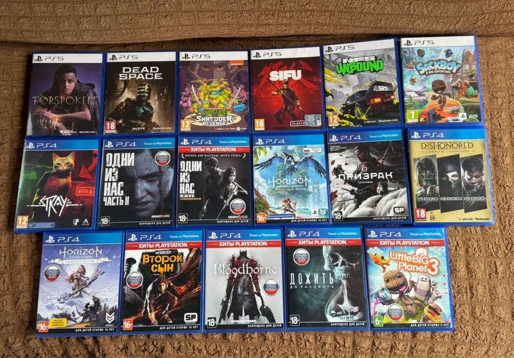 Игры на дисках для PlayStation 5 игры пс 5 диски Ps 4 playstation 4
