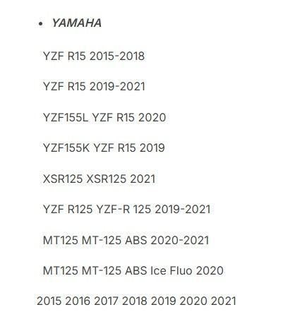 Stator Alternator Yamaha YZF R125 R15 MT125 Bobina 15-21