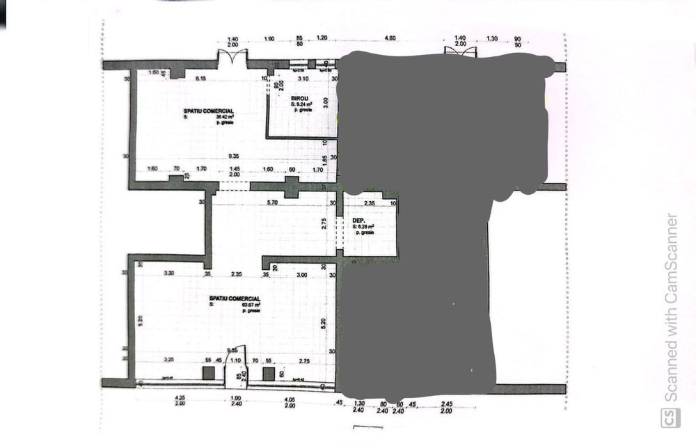 Inchiriere spatiu comercial