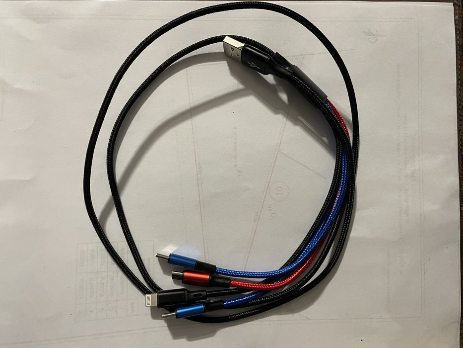 Кабел за зареждане 4 в 1