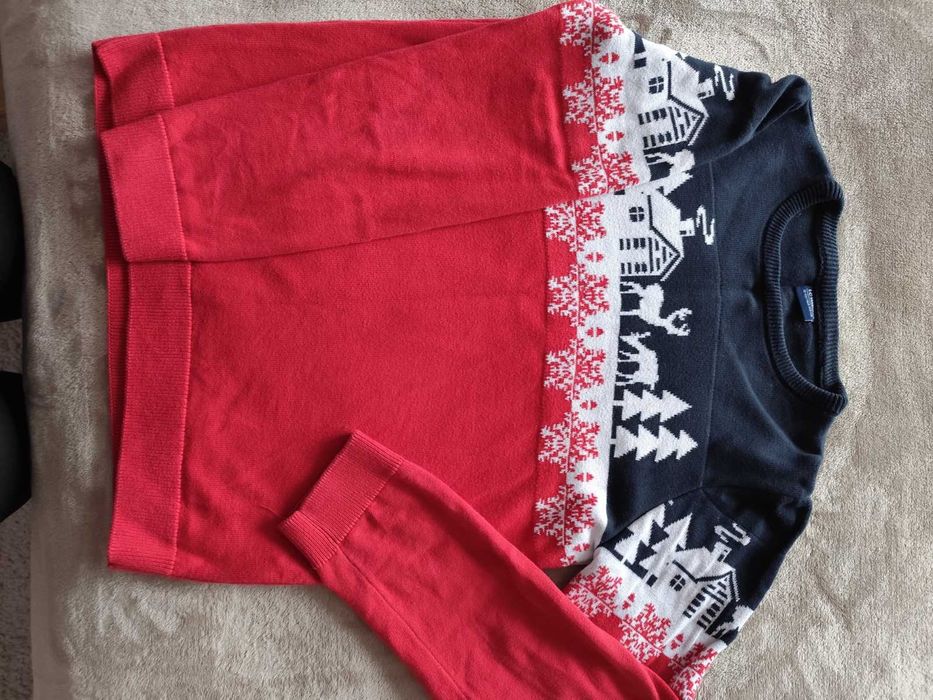 Детски коледен пуловер LC waikiki