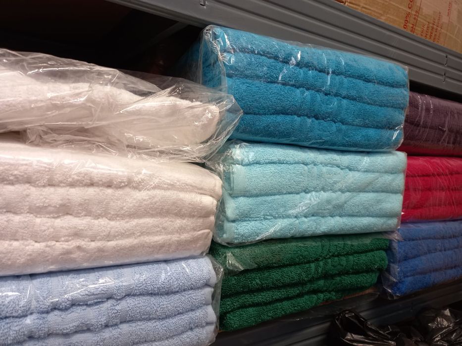 Prosop baie 130x65, bumbac. 5 buc. Diverse culori, marimi, combinatii.