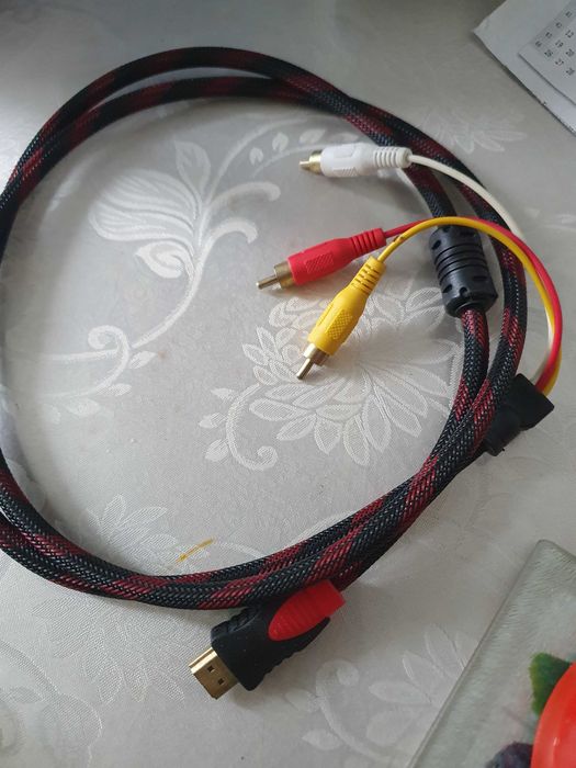 Кабель HDMI-RCA 1,5м