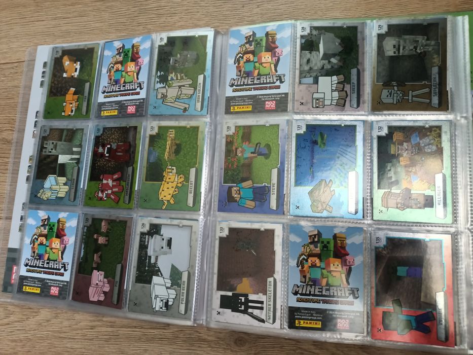 Panini Minecraft 86% completat