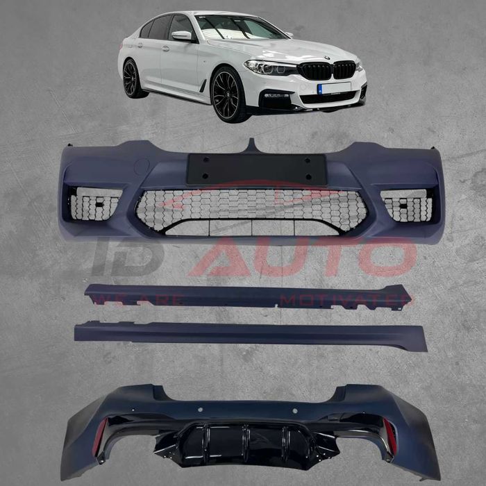 М Пакет брони за BMW G30 (2017+) – M-Performance, боди кит грундиран