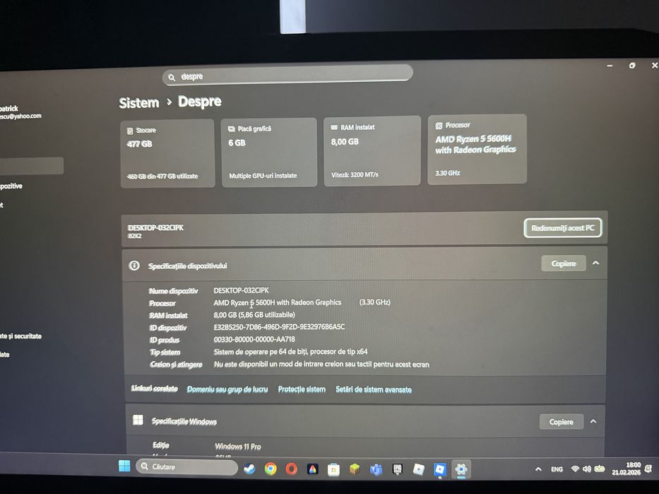 Vand laptop lenovo gaming