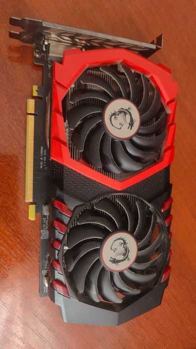 Видеокарта 1050ti msi 4gb