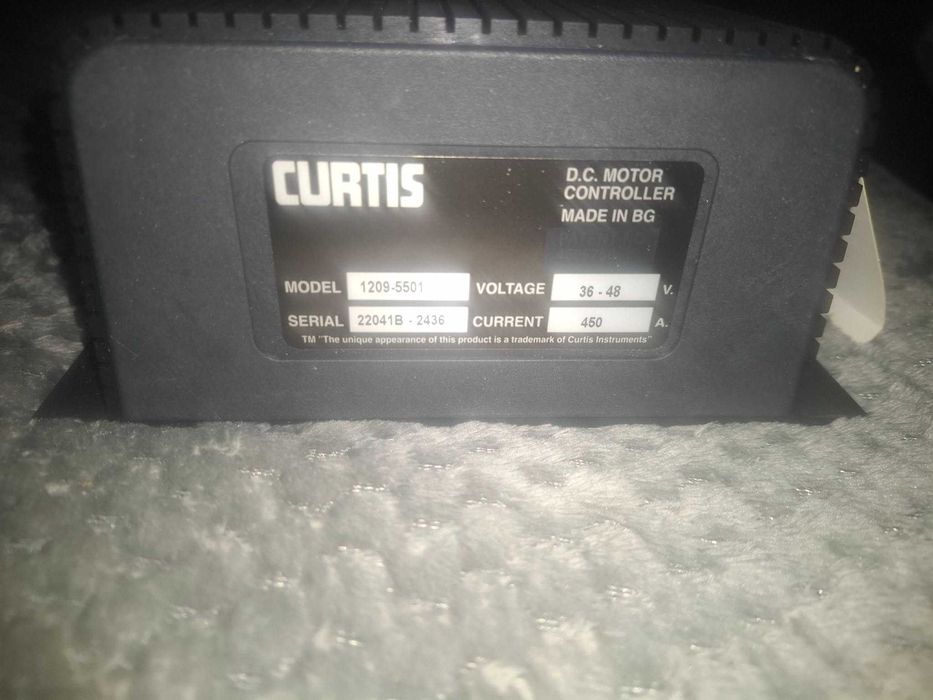 НОВИ контролери/ регулатори Curtis 1209-5501