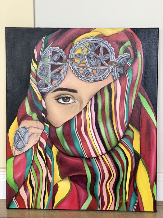 Картина в этно стиле