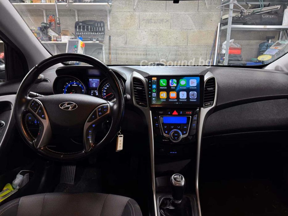 Hyundai i30 - 9" Android Мултимедия Хюндай CarPlay Навигация Андроид