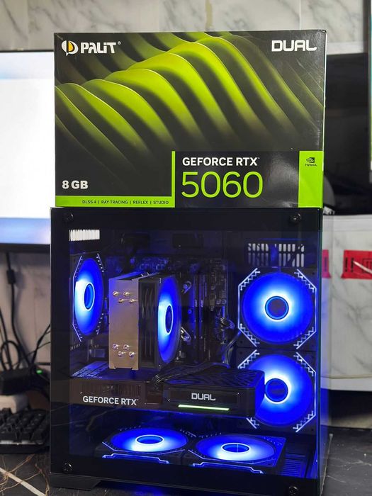 Игровой компьютер/системный блок/комплект/пк/i5 14400F/RTX5060/ОЗУ32ГБ