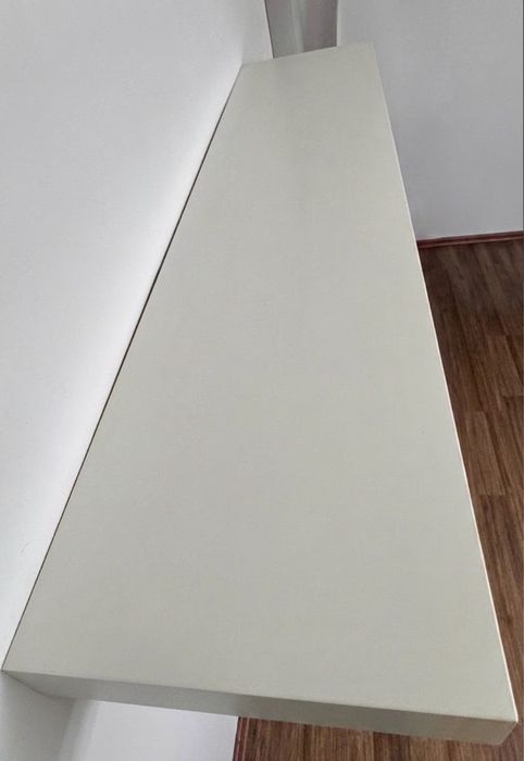 2 Polițe suspendate IKEA LACK - Albă (110 x 26 x 5 cm)