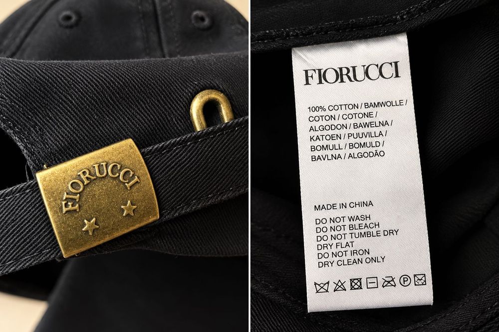 Оригинална шапка FIORUCCI Angels – черна, унисекс