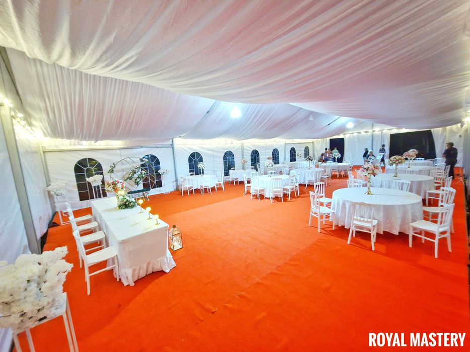 Corturi, Mese, Scaune și Decorațiuni de închiriat