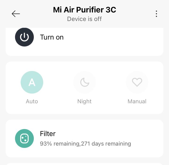 Purificator aer xiaomi c3