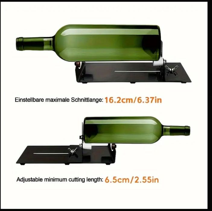 Set de taiat sticla de sticla, 19 piese