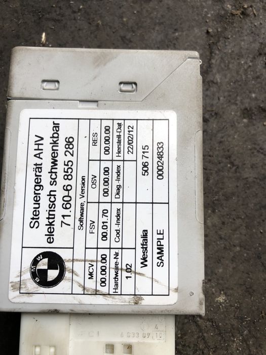 Модул теглич бмв х3 ф25 ( module teglich bmw x3 F25 )