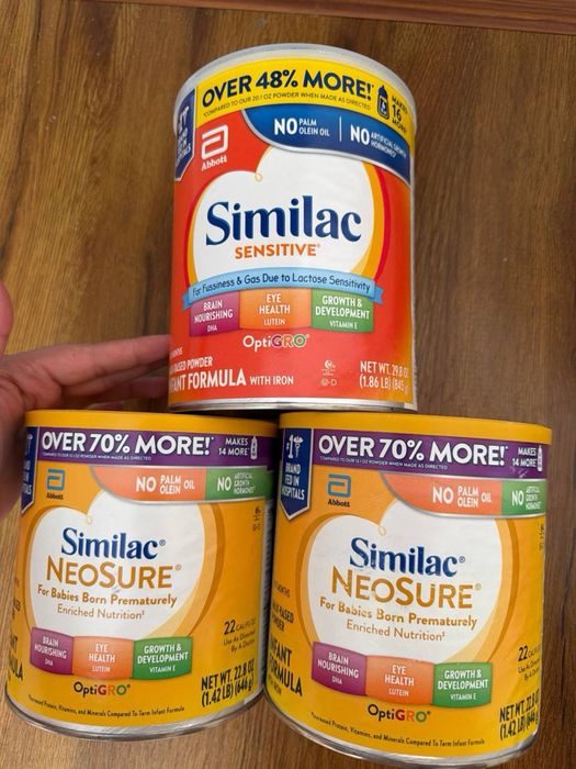 Similac Sensitive&Similac NeoSure