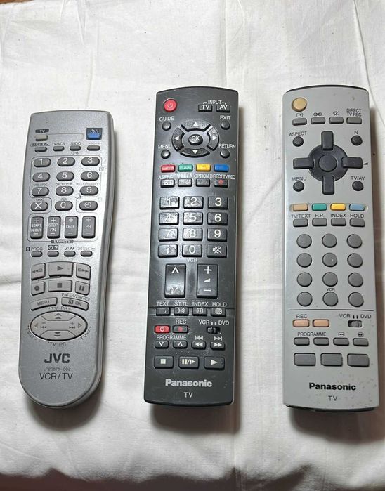 Panasonic, JVC telecomenzi