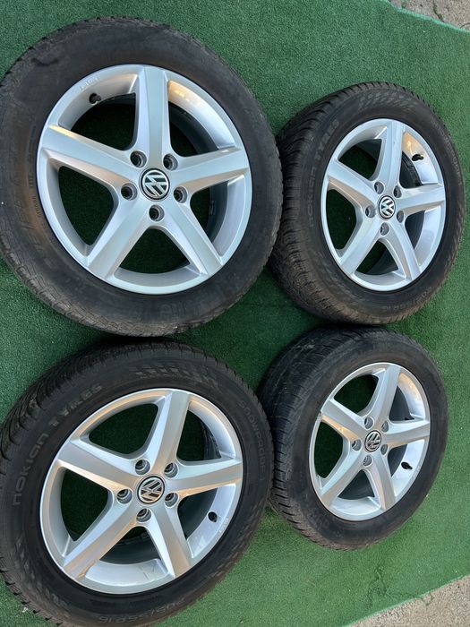 5x112 16 една джанта за vw golf 5 6 pasat touran kadi skoda seat