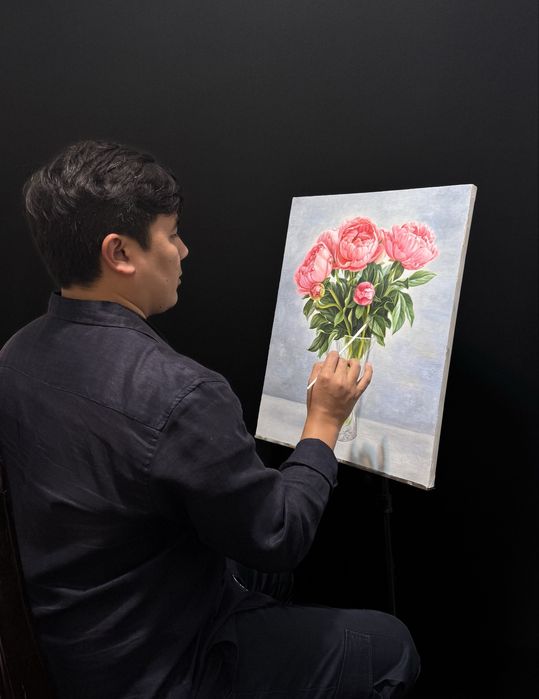 Картина маслом на холсте, ручная работа (реализм)