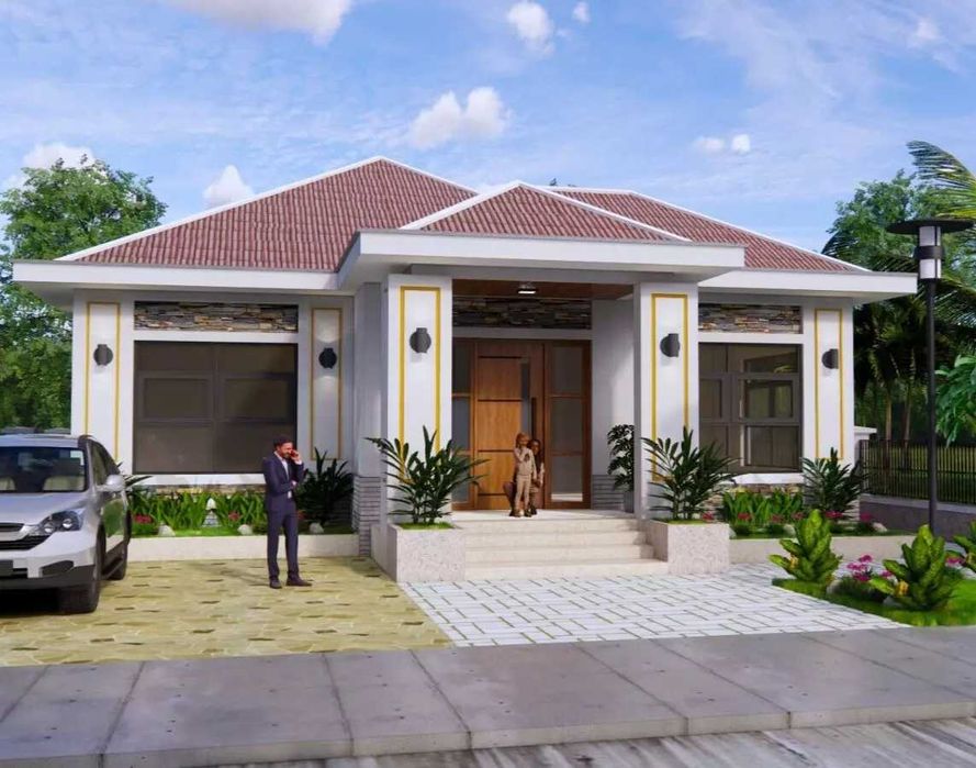 НА ИЗПЛАЩАНЕ - Луксозна сглобяема къща с 3 спални, 184 кв. м