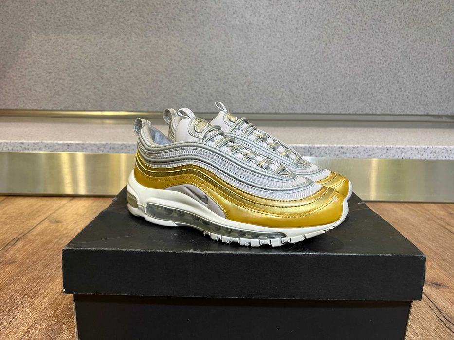 ОРИГИНАЛНИ *** Nike Air Max 97 "Metallic Silver & Gold"