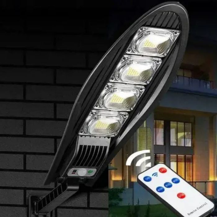 Соларна лампа Solar Dragon Улично осветление Сензор и Дистанционно упр