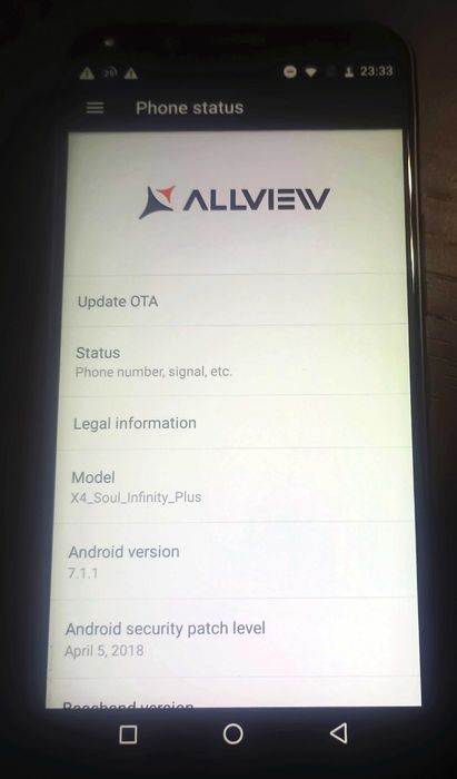 Allview X4 Soul Infinity Plus Dual SIM 64GB 6GB RAM 4G Night Sky