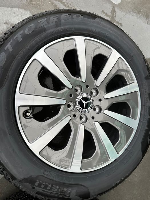 Jante originale Mercedes 17 cu anvelope de iarna