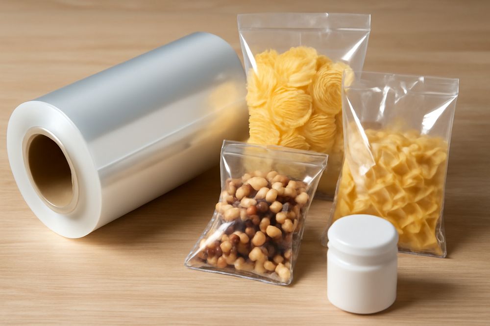 Бопп (оппи) празрачний рулон вв пакетлар