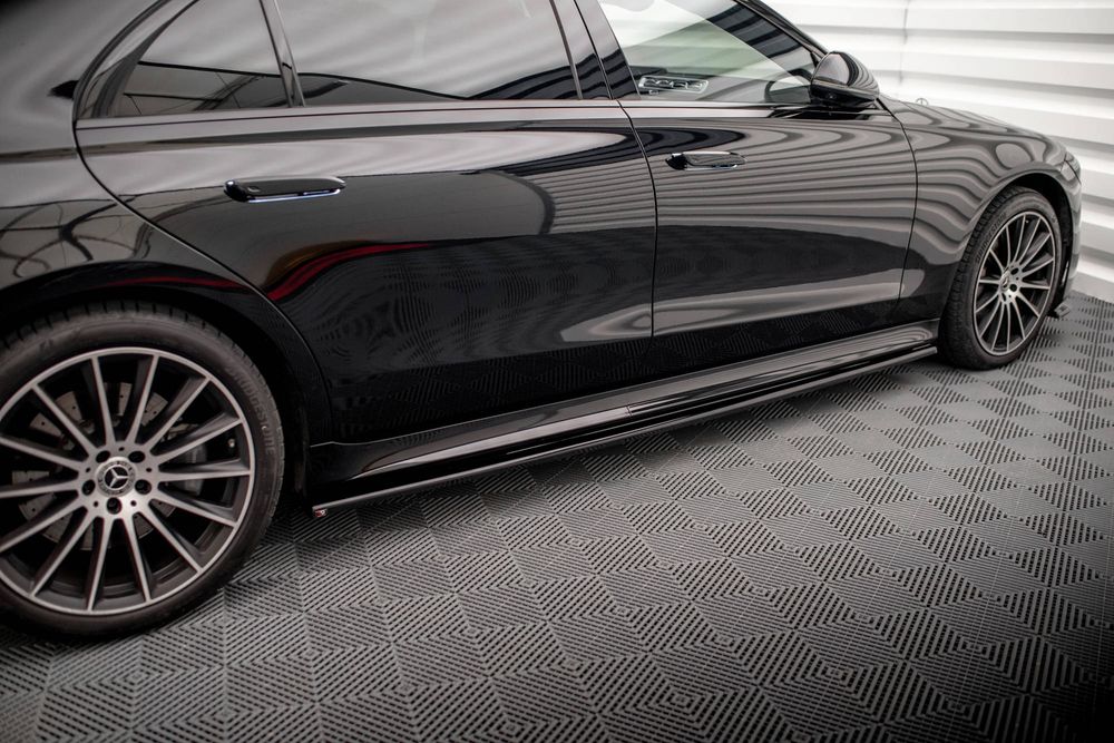 Добавки за прагове Maxton design за Mercedes Benz W223 (2020-)