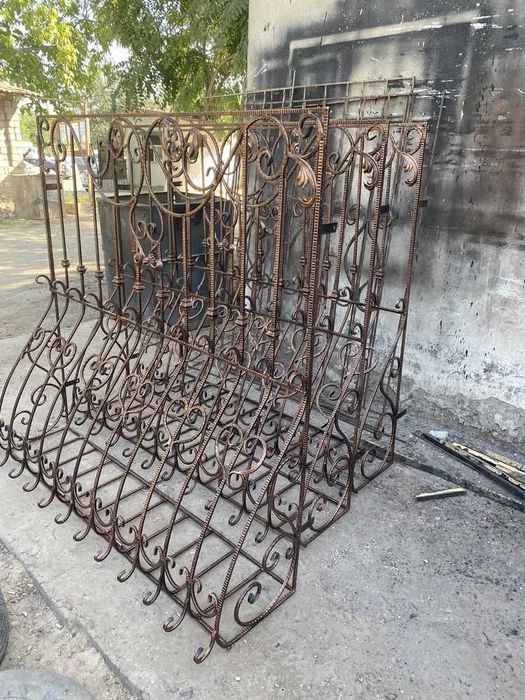 Метал. РЕШЁТКИ на Окна, арматура, Panjaralar, metal. Ришотка пирила