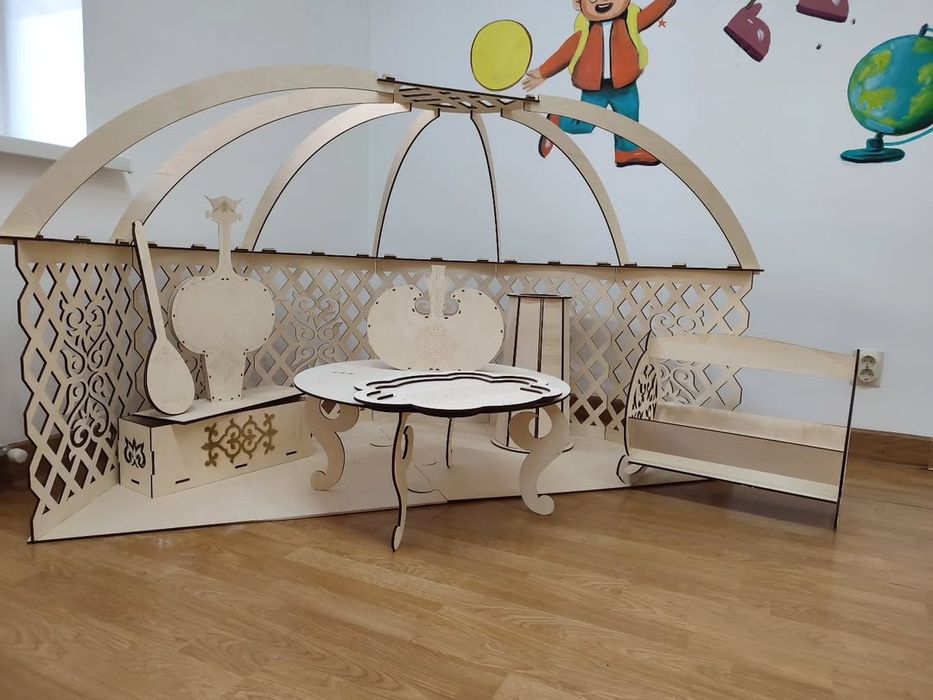 Двухметровые ютры из фанеры