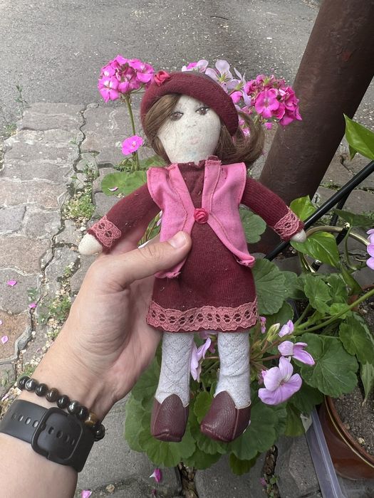 Кукла ручной работы.