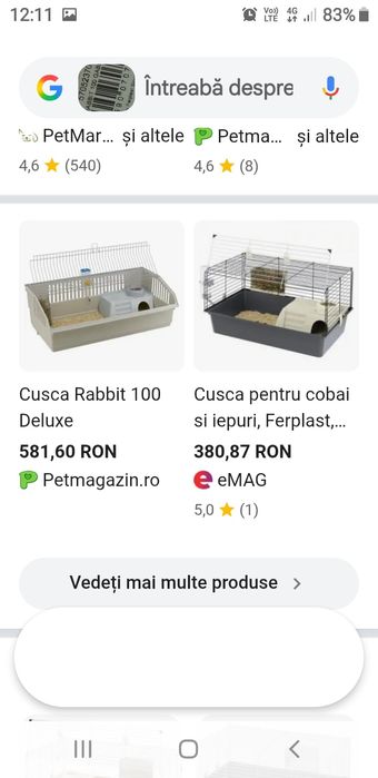 Cușca  an stare perfectă.