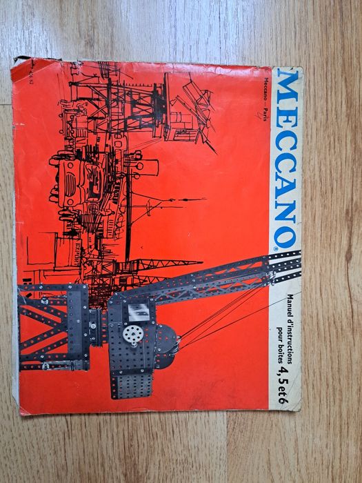 Meccano A5 ретро винтидж колекционерски конструктор