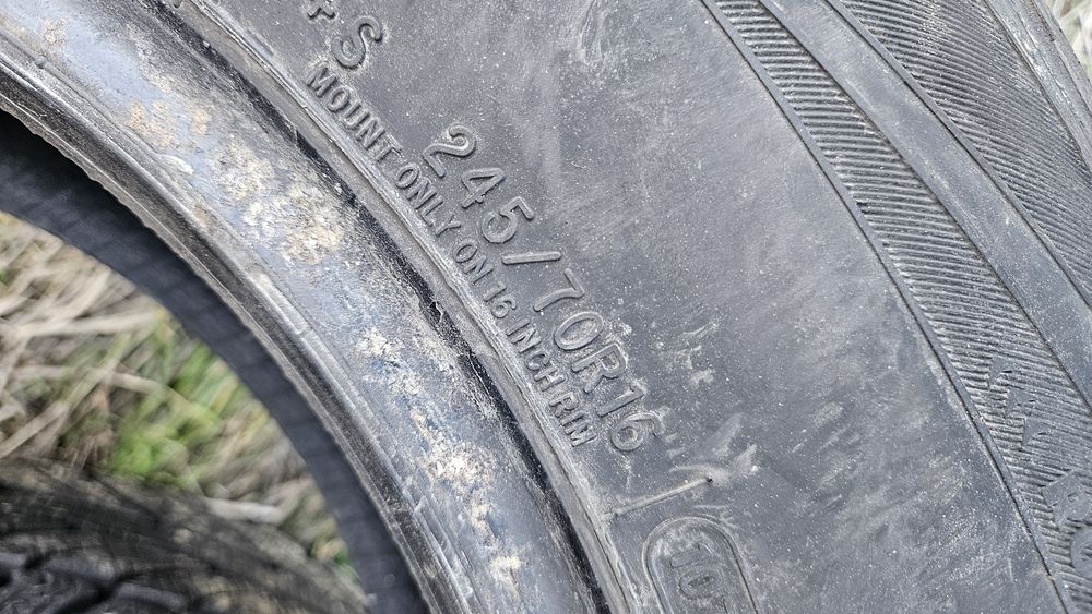 2бр гуми 245 70 16 дот 23 купър cooper