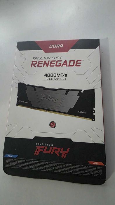 Vand RAM Memorie Kingston FURY Renegade Black 32GB DDR4 4000MHz
