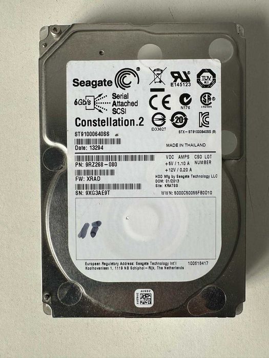 HDD Seagate Constellation.2, 1TB, SAS - server