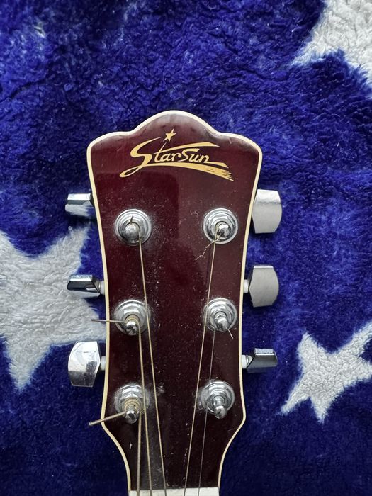 Акустическая гитара StarSun (есть дефект)